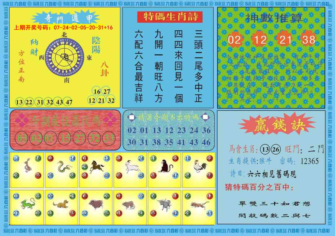 085期黄大仙灵码B[图]